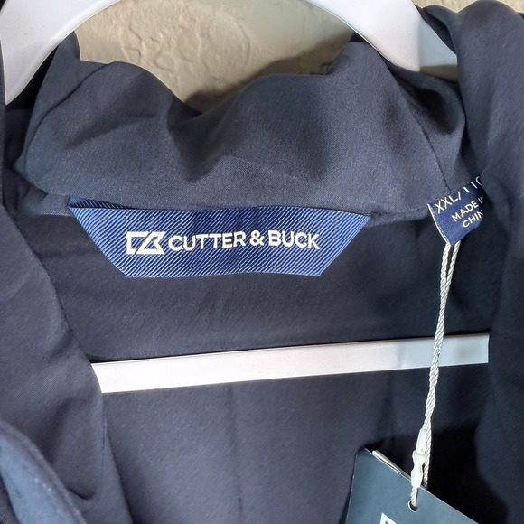 Cutter and Buck Camano Everyday Eco Jacket Navy Blue Full Zip XXL NWT - Picture 3 of 10